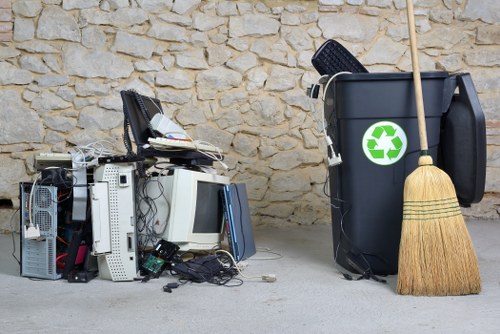 Environmental friendly waste disposal with skips