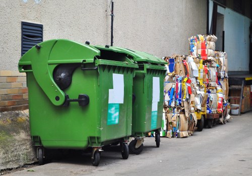 Community benefiting from waste recycling in Plumstead