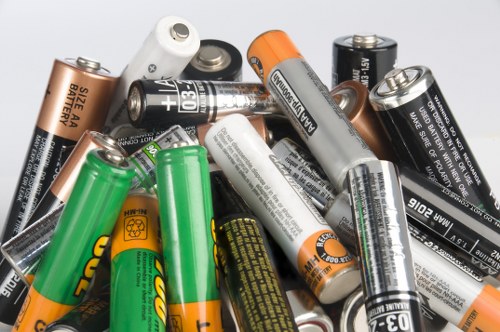 Close-up of accessible web content layout showing headings and lists for local skip hire information